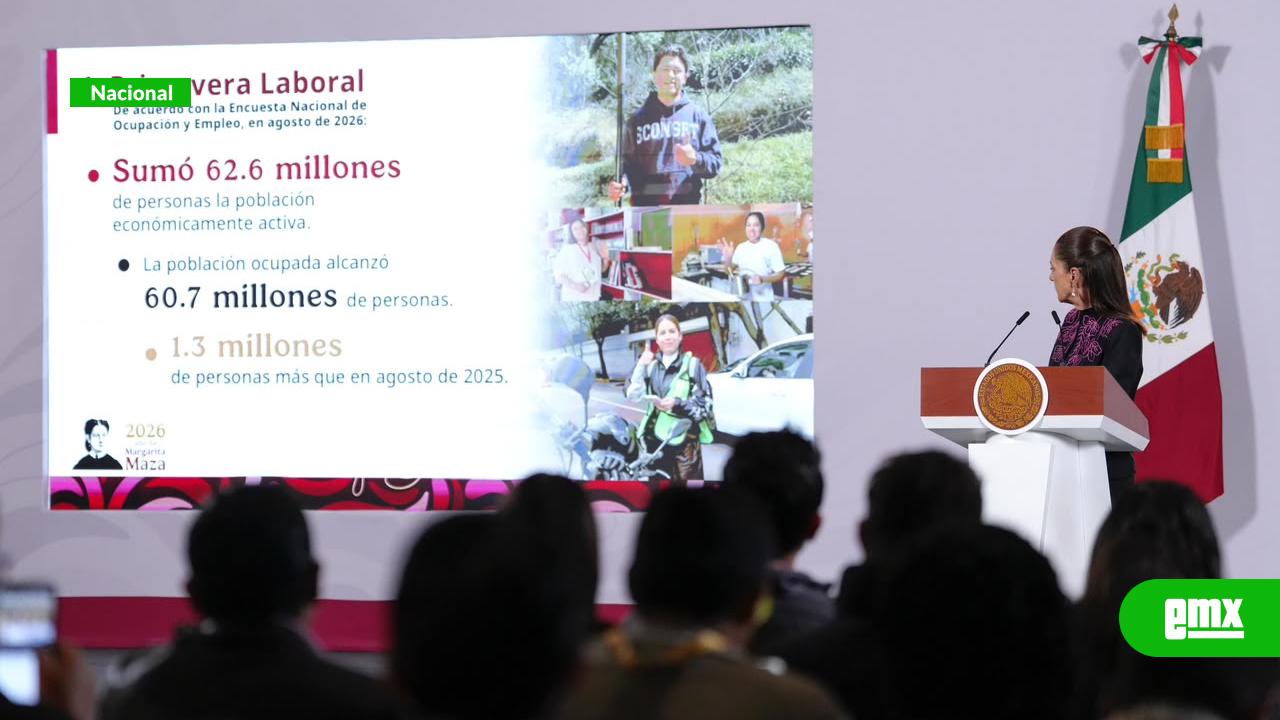 EMX-60.7 millones de personas ocupadas en agosto: Secretaría del Trabajo